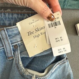 NWT Curve love Abercrombie & Fitch jeans